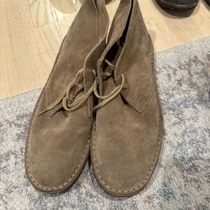 J crew sand color chukka boots